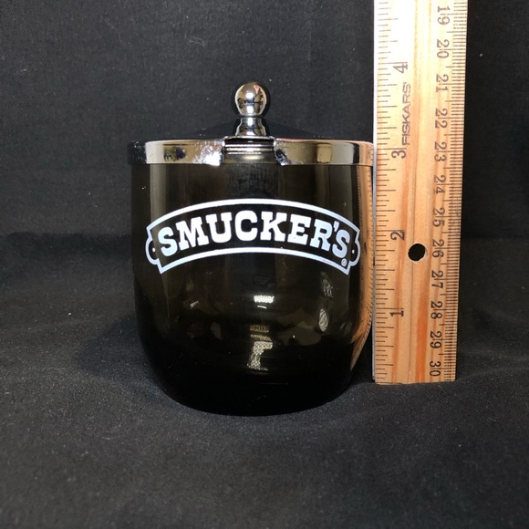 VINTAGE SMUCKER’S JELLY SERVING JAR, Spoon not included - Picture 4 of 4
